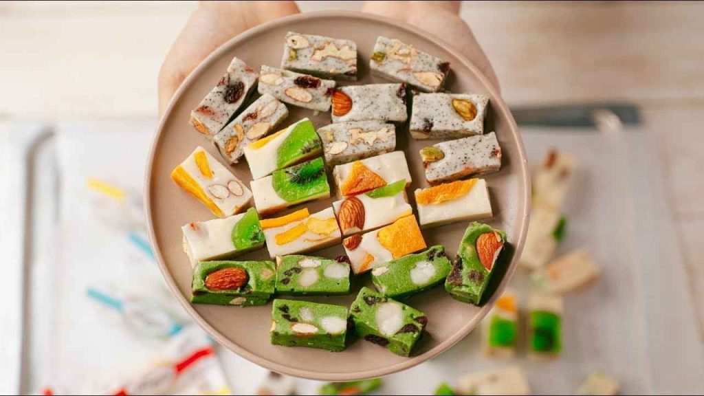 Kẹo nougat trái cây